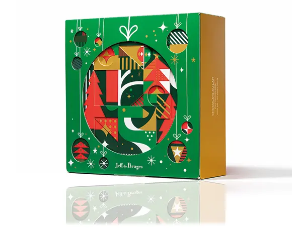Ballotin vert 500 g chocolats au lait