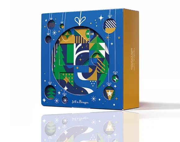 Ballotin bleu 500 g chocolats noirs