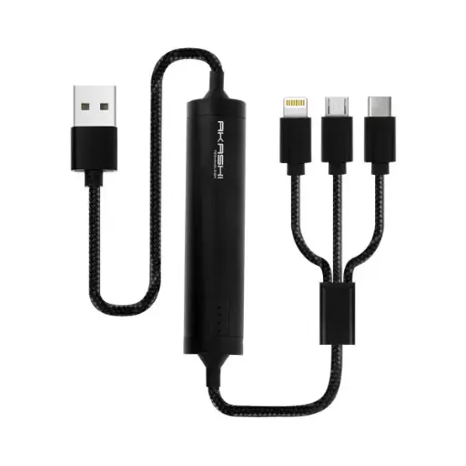 [ALTPB25003IN1SM] Câble USB / batterie de secours 2600 mah